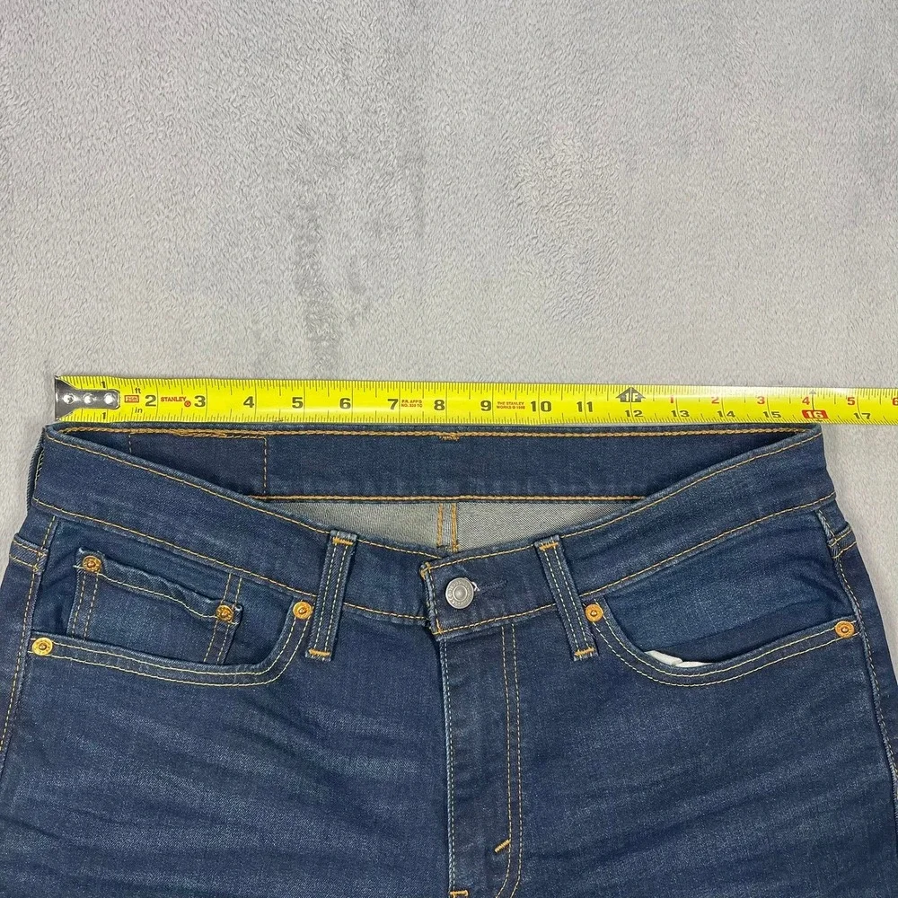 Levi's 511 Slim Jeans Mens 32x32(31) Dark Wash Blue Stretch Denim 18181-0014